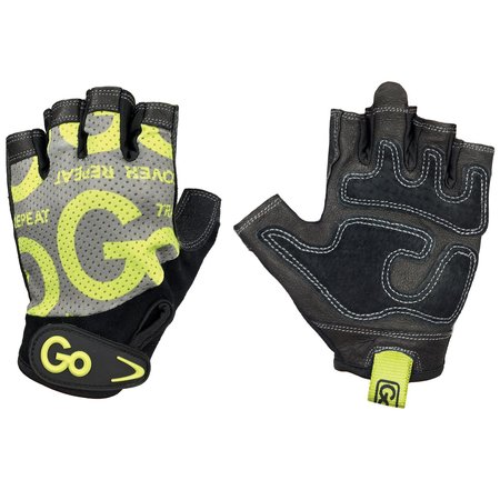 GOFIT Women’s Premium Leather Elite Trainer Gloves (Medium/Green) GF-WLG-M/GR
